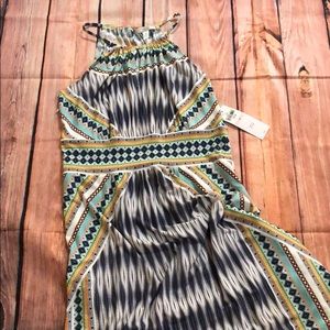 BRAND NeW with TAGS!! Multi colored maxi dress!